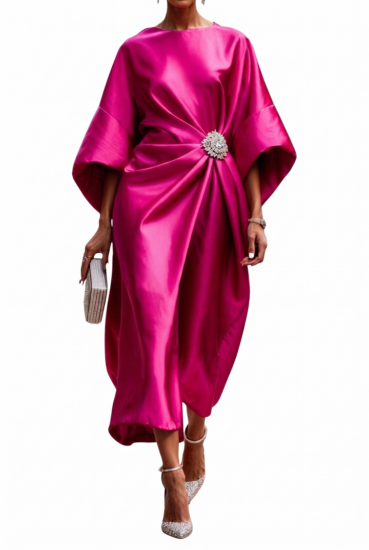 Selene - Satin Maxi Dress