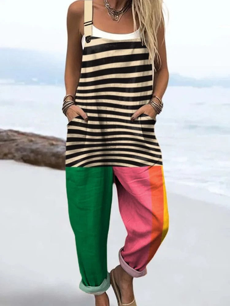 Zest &amp; Stripes Jumpsuit