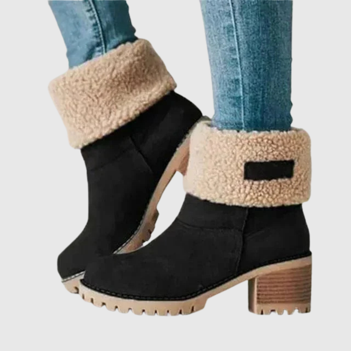 Elaris | Cozy Elegant Leather Boots