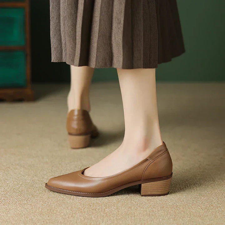 MICHELA | GRACEFUL MID-HEELED SHOES
