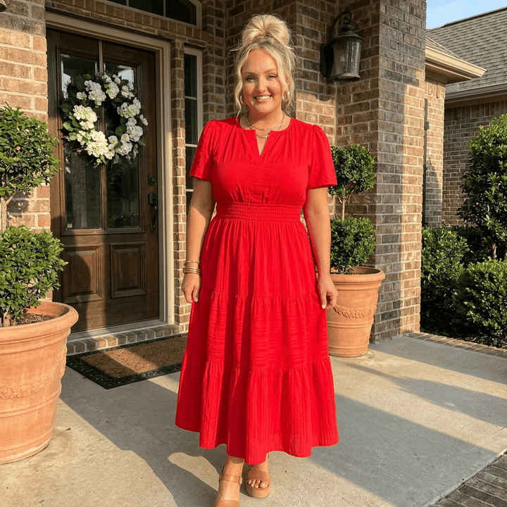 Sarah Casual Maxi Dress