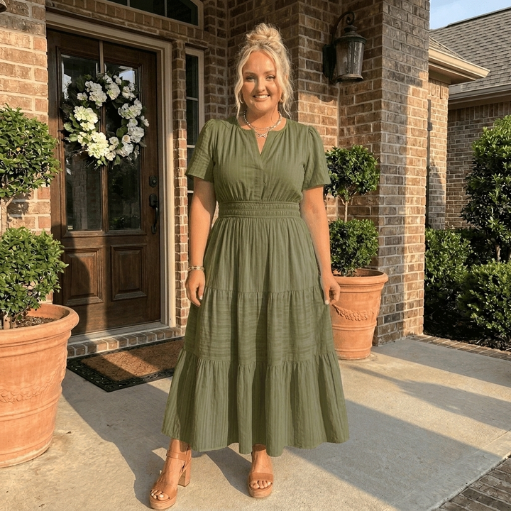Sarah Casual Maxi Dress
