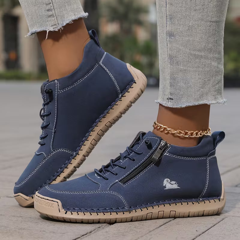 Mila — Comfortable Trainers with side zip