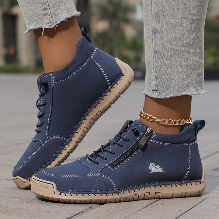 Mila — Comfortable Trainers with side zip