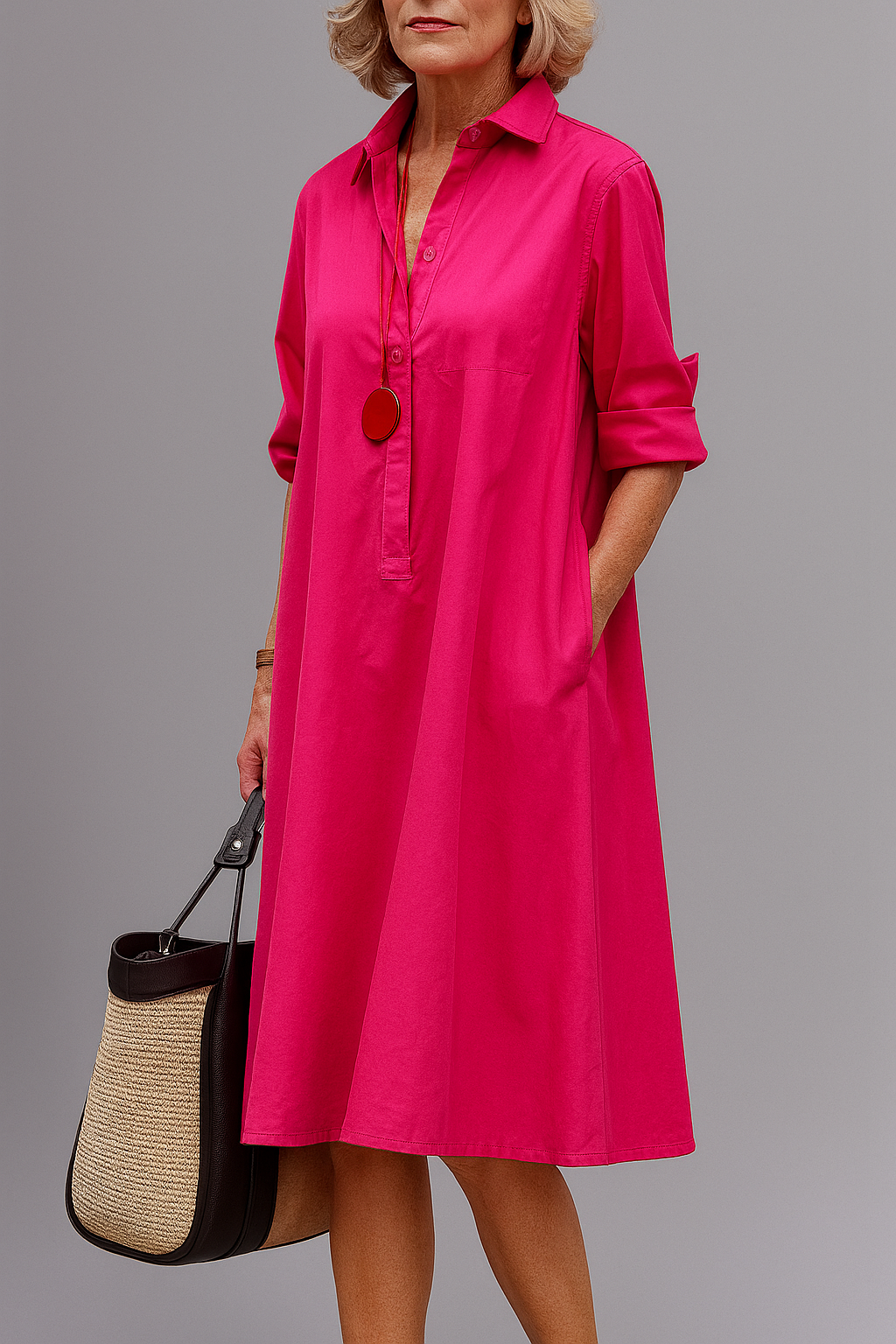 Wilma - Stylish Midi Dress