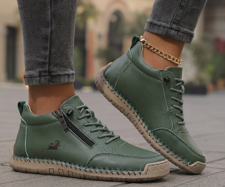 Mila — Comfortable Trainers with side zip