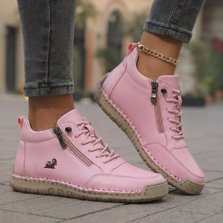 Mila — Comfortable Trainers with side zip